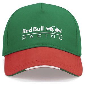 Red Bull Racing F1 Classic Hat Adjustable Cap Green Red NWT